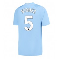 Manchester City John Stones #5 Hjemmedrakt 2023-24 Kortermet